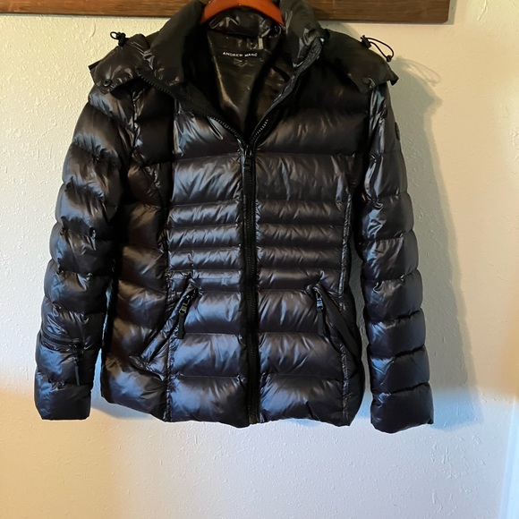 Andrew Marc Hooded Jacket - Picture 5 of 16